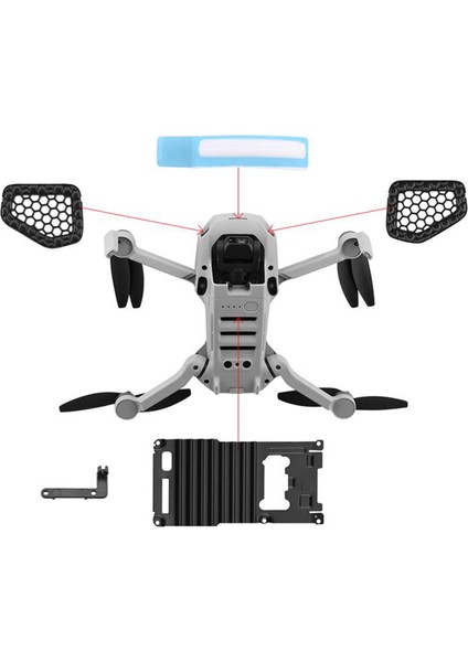 Mini 2 Ön Light Ptz Yumuşak Düz Kablo Pres Parçaları Için Set Aksesuarları Onarım Aksesuarları (Yurt Dışından) modelleri