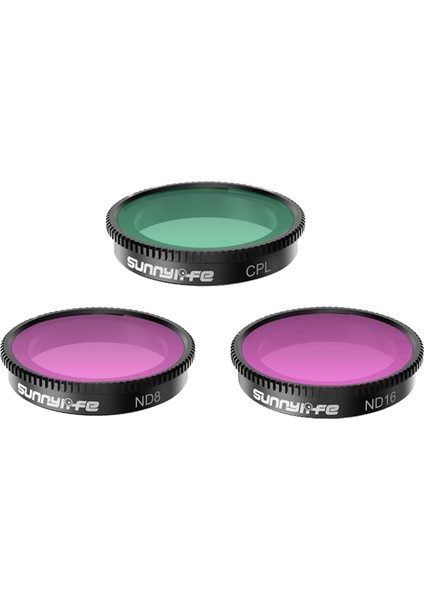 Kamera Lens Filtresi Için Ayarlanan Lens Filtreleri 3 Pcs (Yurt Dışından) fiyatları