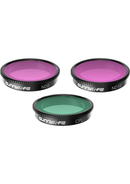 Kamera Lens Filtresi Için Ayarlanan Lens Filtreleri 3 Pcs (Yurt Dışından) modelleri