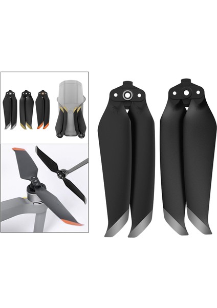 7238F Air 2s Için Düşük Gürültü Pervaneleri Rc Çifti 1 Çift x 45 x 1cm (Yurt Dışından)