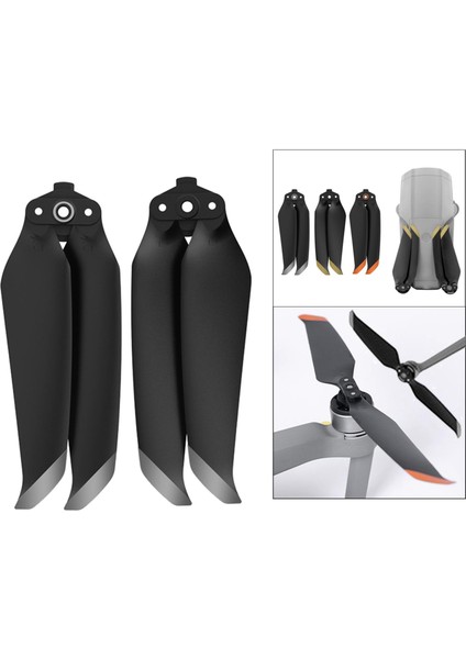 7238F Air 2s Için Düşük Gürültü Pervaneleri Rc Çifti 1 Çift x 45 x 1cm (Yurt Dışından)