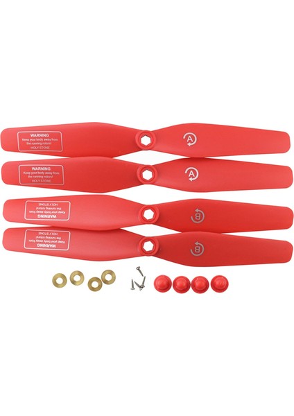 S20W S30W Kırmızı Için 4 Pack Hızlı Bırakma Katlanabilir Pervane Props (Yurt Dışından)