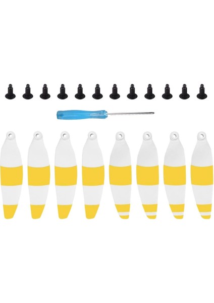 8 Paket 2 Çift Rc Karbon Kürek Yedek Yedek Aksesuarlar Beyaz Sarı (Yurt Dışından) fiyatları