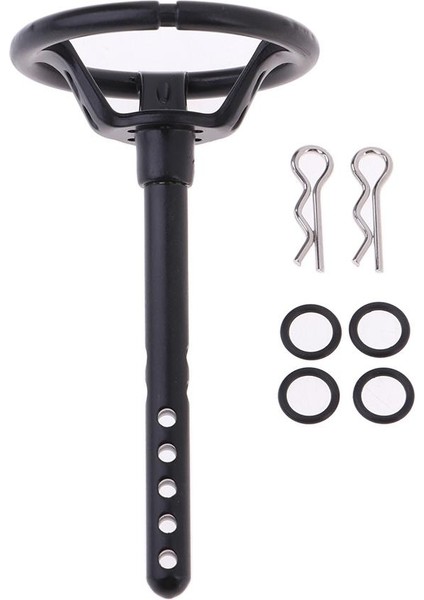 D90 Için 6cm Metal Direksiyon Simidi 1:10 Rc Rc Rock Crawler Dıy Aksesuarları (Yurt Dışından)