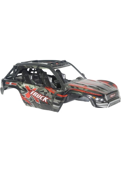 Xlh Için Araba Kabuğu 9137 Rc Araba Gövde Parçaları Araç Oyuncak 25X10X6.5CM SJ01 Kırmızı (Yurt Dışından)