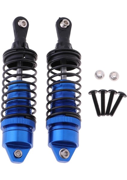 Uzaktan Kumanda 2x Metal Alüminyum 100MM Ön Şok Emicileri Slash Koyu Mavi Için (Yurt Dışından) modelleri