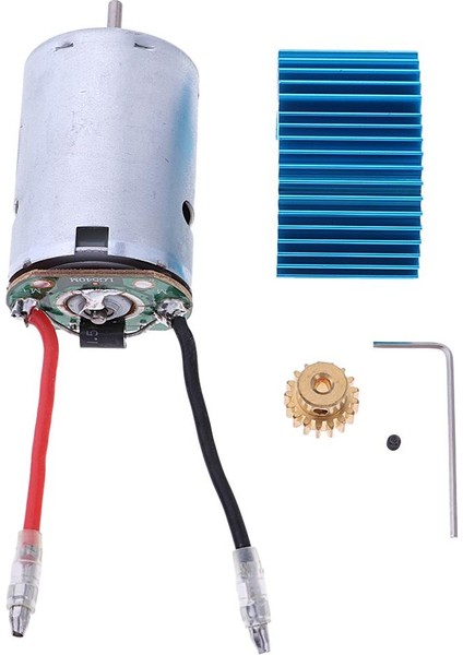Motor Lavabo + 17T Wltoys Için Motor Dişli Değiştirme Parçaları 12428 12423 (Yurt Dışından) modelleri