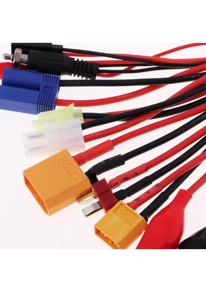 XT60 XT90 Jst Jr Dengeli Şarj Fişi Için Şarj Cihazı Adaptör Kablosu (Yurt Dışından)