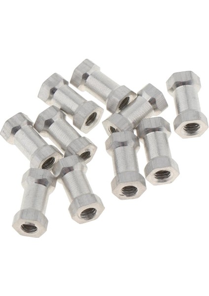 10PCS Helikopter 3X10MM Için Çift Kafalı Alüminyum Hex Sütun Aralayıcı (Yurt Dışından)