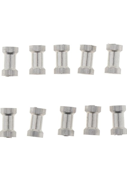 10PCS Helikopter 3X10MM Için Çift Kafalı Alüminyum Hex Sütun Aralayıcı (Yurt Dışından) fiyatları