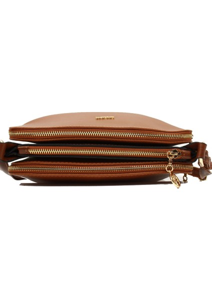 Vera Çanta Nas Bag Bölmeli Taba Çapraz Kadın Çantası modelleri