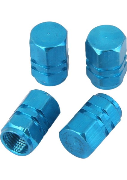 4x Alüminyum Lastik Tekerleği Jantlar Gövde Hava Valf Kapakları Lastik Kapak Mavi 9mm(Yurt Dışından) fırsatları