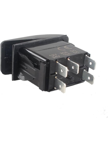 5pins Su Geçirmez 12V 24V LED Arka Işık Rocker Geçişinde Teknede