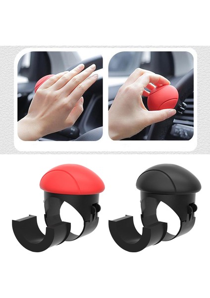 Tüm Arabalar Için Direksiyon Simidi Düğmesi Traktörler Golf Arabaları Forklift Kırmızı modelleri