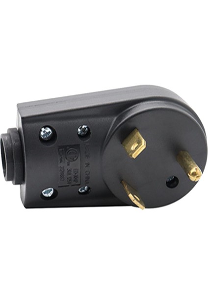 Ergonomik Kavrama Saplı 30AMP Ağır Hizmet Tipi Rv Yedek Fişi