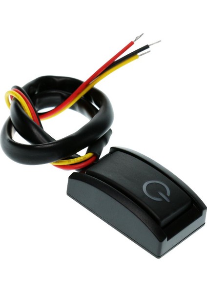 12V 200MA 2.4W Araç Otomatik Araç Itme Düğmesi Anahtarı Kendi Yapıştırıcı modelleri