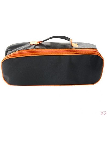 2pieces Zipper Conreneint ile Vakum Süpürge Depolama Çantası 37X17X11CM Siyah(Yurt Dışından)