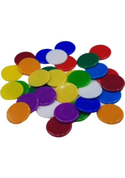 100PCS Jeton Çipleri Oyun Para Birimi Paraları Aile Oyunları Aksesuar Karışık Renk Karışık (Yurt Dışından) indirimleri