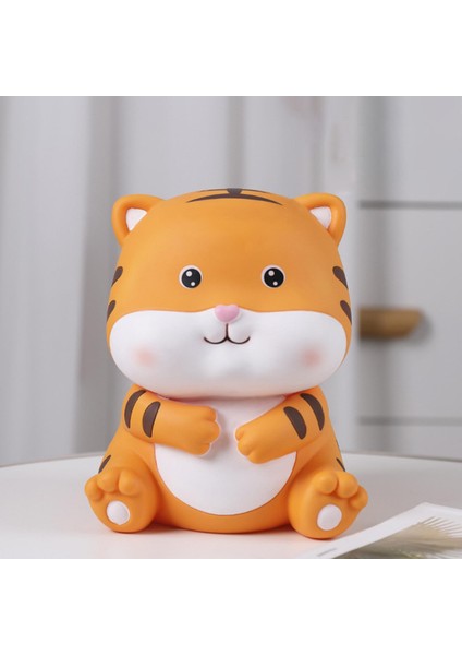 Küçük Kaplanlar Para Bankası Piggy Bank Koleksiyonu Tasarruf Kutusu Para Kutusu Ev Gözleri Küçük (Yurt Dışından)