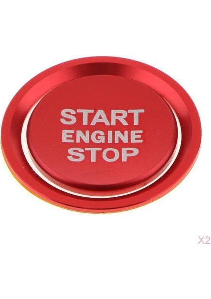 2 Iç Konsol Motor A6 A7 C7 Kırmızı 2 x Kırmızı Için Itme Düğmesi Kapağı