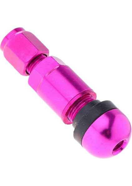 4pcs/set Alüminyum Tubeless Tekerlek Lastik Valfi, Cıvataya + Siyah