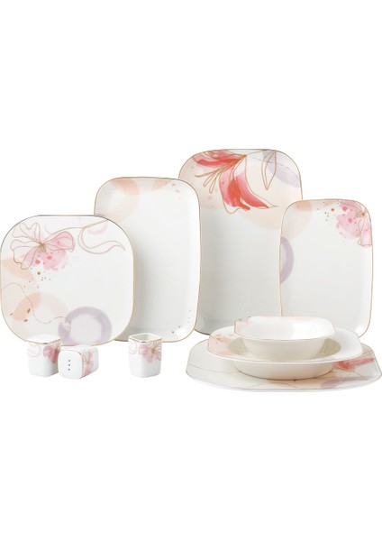 Eva Collection 58 Parça Yemek Takımı