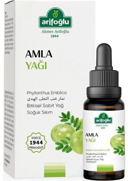 Saf Doğal Amla Yağı 10 ml