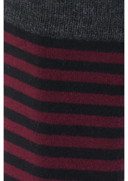 ALTINYILDIZ CLASSICS Erkek Siyah-bordo Tekli Bambulu Soket Çorap fiyatları