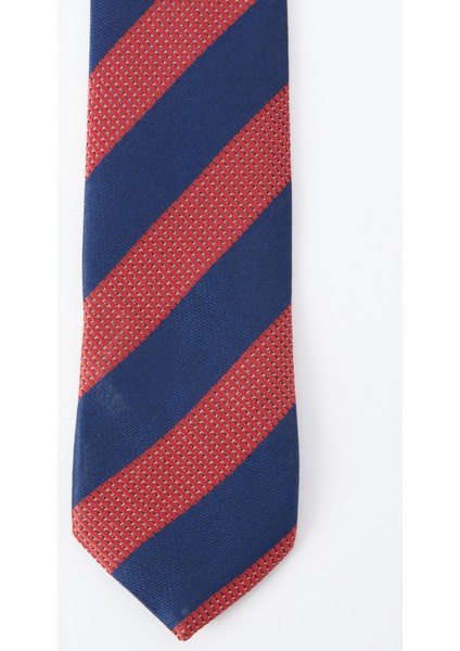 ALTINYILDIZ CLASSICS Erkek Lacivert-kırmızı Desenli Kravat fiyatları
