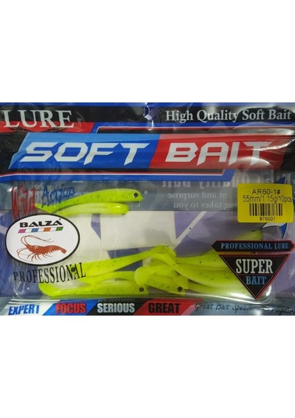 Lure Soft Baıt 5,5mm -10 Pc