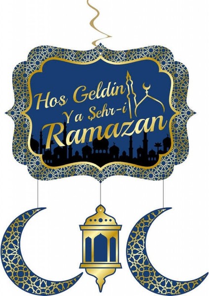 Süs Sarkıt Hoşgeldin Ya Şeh-I Ramazan Varaklı