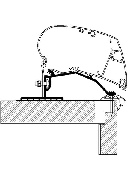 Omnistor 9200, 6300, 6200 Serisi ( Tavan Montaj Braketi )
