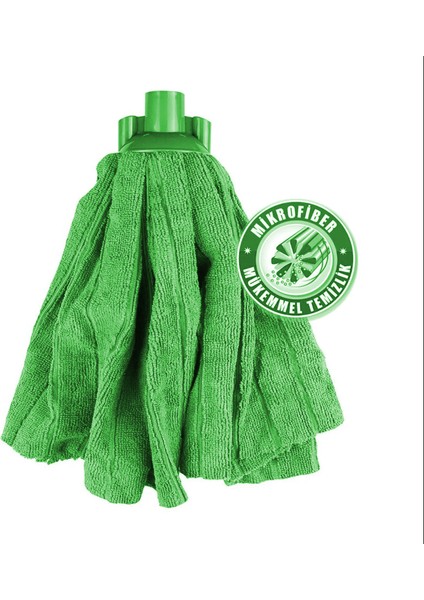 Mikrofiber Havlu Mop Yeşil