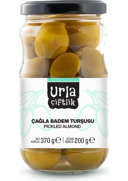 Urla Çiftlik Çağla Badem TURŞUSU160 Gr.