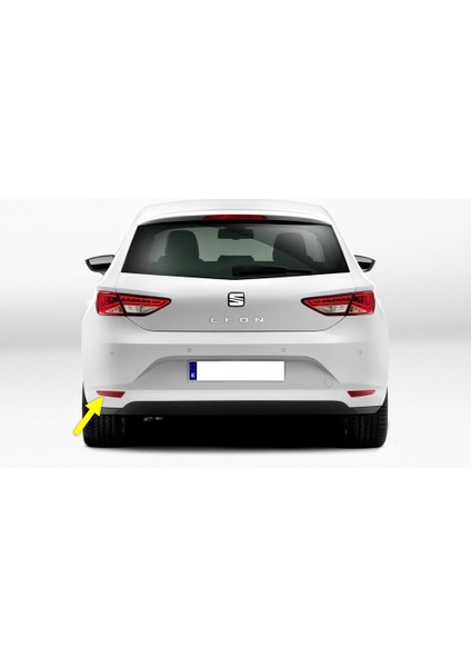 Seat Leon 3 2013-2016 Arka Tampon Sol Reflektörü Kedi Gözü 5F0945105F fiyatları