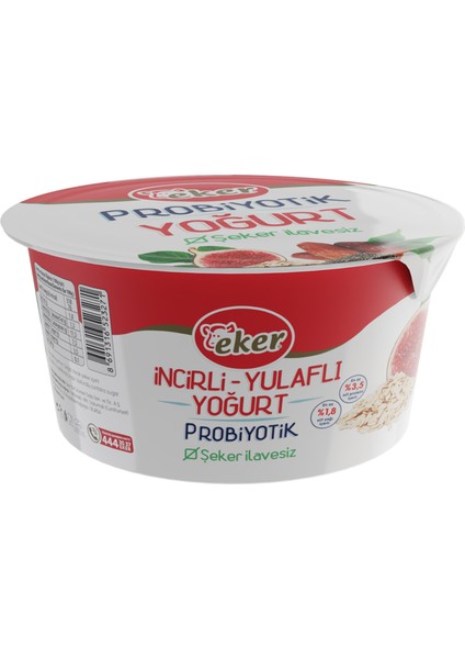 Incirli Yulaflı Probiyotik Yoğurt 125 G
