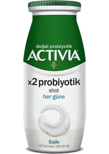 X2 Probiyotik Shot Sade 80 ml
