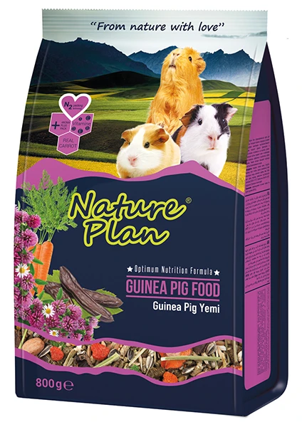 Nature Plan Guinea Pig Ginepig Yemi 800 gr x 6 Adet