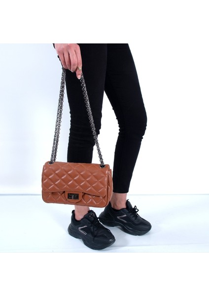 Vera Çanta Nas Bag Kapitone Şık Kadın Çantası