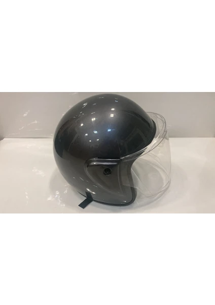 Scooter Yarım Kask - S Gri JK-512