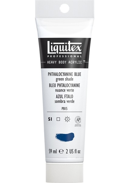 Professional Heavy Body Akrilik Boya 59ML Ftalosiyanin Mavi Yeşil Ton 316 S1 modelleri