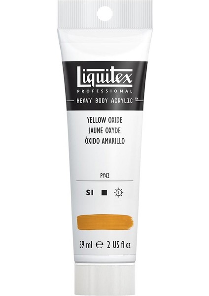 Professional Heavy Body Akrilik Boya 59ML Sarı Oksit 416 S1