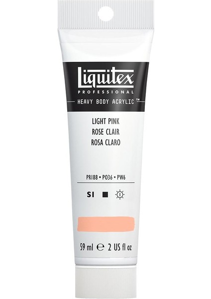 Professional Heavy Body Akrilik Boya 59ML Açık Pembe 810 S1