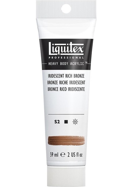 Professional Heavy Body Akrilik Boya 59ML Yanardöner Zengin Bronz 229 S2