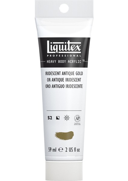 Professional Heavy Body Akrilik Boya 59ML Yanardöner Antik Altın 237 S2 modelleri
