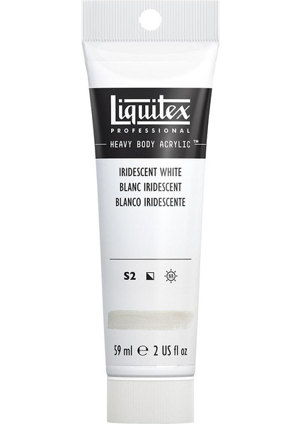 Professional Heavy Body Akrilik Boya 59ML Yanardöner Beyaz 238 S2