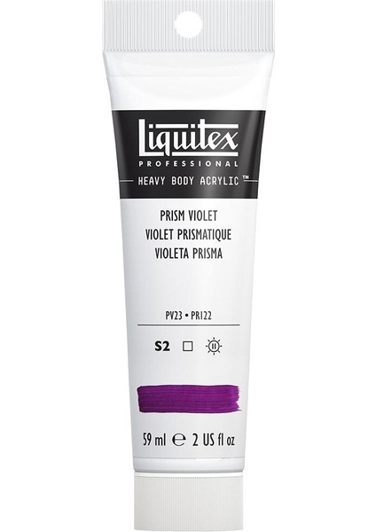 Professional Heavy Body Akrilik Boya 59ML Prizma Violet 391 S2