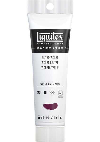 Professional Heavy Body Akrilik Boya 59ML Muted Violet 502 S3 modelleri