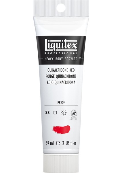 Professional Heavy Body Akrilik Boya 59ML Quinacridone Red 112 S3 modelleri