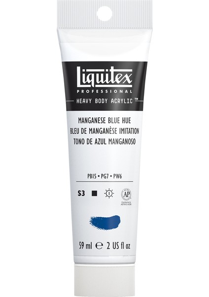 Professional Heavy Body Akrilik Boya 59ML Mangan Mavisi Hue 275 S3 modelleri